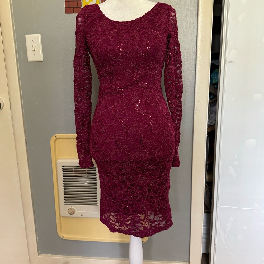 👠lace dress
